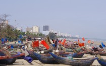Hình ảnh quen thuộc tại phố biển Sầm Sơn đang dần trở lại