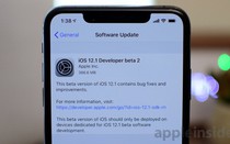 iOS 12.1 beta 2 vừa được Apple phát hành, sửa lỗi sạc pin trên iPhone Xs/Xs Max