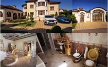 Sững sờ ngắm biệt thự dát vàng của Đại tá cảnh sát giao thông "ăn" hối lộ