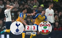Tottenham thua ngược trước Southampton trên sân nhà
