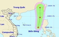 Biển Đông xuất hiện áp thấp nhiệt đới, gió giật cấp 8