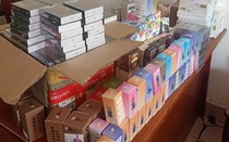 Tây Ninh: Thu giữ nhiều thuốc lá điện tử không rõ nguồn gốc