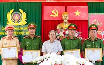 Lâm Đồng: Khen thưởng lực lượng truy bắt thủ phạm cướp ngân hàng
