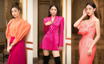 Dàn hậu "khủng" đổ bộ họp báo Bán kết Hoa hậu Việt Nam 2020