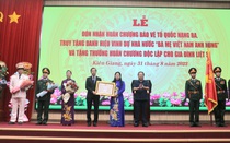 Kiên Giang đón nhận Huân chương bảo vệ Tổ quốc hạng Ba