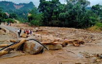 Trực thăng tại Đà Nẵng sẵn sàng vào Quảng Nam cứu hộ cứu nạn