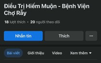 Tiếp tục làm rõ hành vi mạo danh bệnh viện lớn để điều trị hiếm muộn