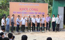 Báo Đời sống và Pháp luật đồng hành xây nhà tình nghĩa cho hai cháu bé mồ côi