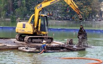 Dùng nước giếng khoan ở độ sâu 70m thay cải tạo Hồ Gươm