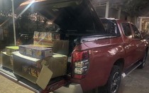 Bình Phước: Bắt 2 đối tượng vận chuyển 100kg pháo lậu