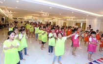 Teambuilding bùng nổ bữa tiệc sôi động của các thí sinh “Tìm kiếm Thiên tài Nhí 2018”