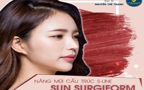 Nâng mũi cấu trúc S-Line sụn Surgiform – Giải pháp an toàn mang lại dáng mũi đẹp