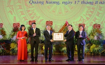 Thanh Hóa: Huyện Quảng Xương được trao bằng công nhận đạt chuẩn nông thôn mới