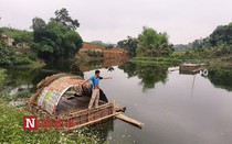 Thanh Hóa: Cá chết khi nước đập đổi màu xanh rêu, đen kịt