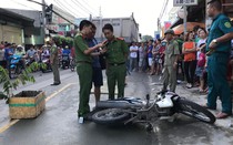 Chạy vào giờ cấm, xe ben cán chết một cô gái trẻ