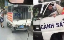 Vụ công an phường mặc quần đùi áo cộc lái xe biển xanh đi xử lý vi phạm: Trần tình của người bán hàng rong