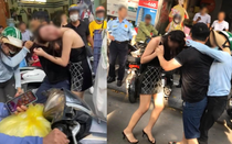Vụ đánh ghen trên đường Lý Nam Đế: Công an dò số điện thoại những người liên quan