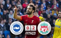 Salah lần thứ 4 có 20 bàn ở Premier League, Liverpool lại dọa Man City