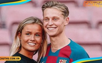 De Jong không thể rời Barca vì sợ vợ?