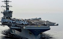 Tàu sân bay USS Theodore Roosevelt áp sát Triều Tiên trong lúc căng thẳng