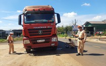 Đắk Nông quyết liệt xử lý xe quá tải trọng, quá khổ giới hạn