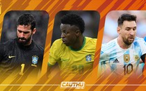 Top 5 cầu thủ Nam Mỹ hay nhất thế giới hiện nay: Messi chỉ là số 2