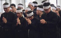 Xúc động dòng người dự lễ viếng, tiễn đưa PGS.TS Lê Hải An