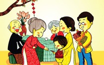 Tết của con chờ bên bậu cửa