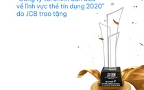 Mcredit vinh dự nhận cúp "Công ty tài chính dẫn đầu về lĩnh vực thẻ tín dụng 2020" do JCB trao tặng
