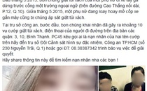 Gái xinh 16 tuổi là thủ phạm hàng loạt vụ cướp giật ở Sài Gòn