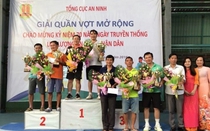 Giải quần vợt kỉ niệm 70 ngày truyền thống lực lượng ANND