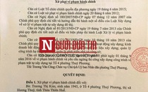 Xây dựng biệt phủ không phép ở cố đô – Chủ xây dựng bị xử phạt nhầm?