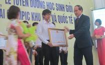 Vinh danh học sinh đạt giải Olypic quốc tế và khu vực