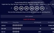 Kết quả xổ số Vietlott Mega ngày 27/7: Jackpot 22,8 tỷ lại vô chủ