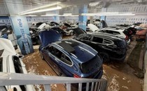 Gần 90 xe sang “chìm” trong mưa lớn, showroom thiệt hại hơn 21 tỷ đồng