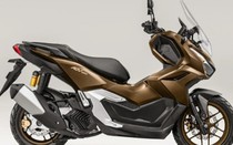 Ra mắt xe ga mới Honda ADV160 RoadSync 2026 màu nâu bóng cực chất
