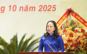 Phó Chủ tịch nước Võ Thị Ánh Xuân dự Đại hội thi đua yêu nước tỉnh Thanh Hóa