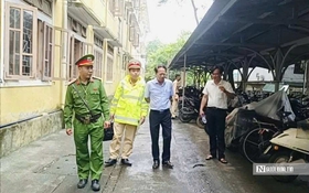 Huế: Gửi thông báo học sinh vi phạm TTATGT về nhà trường để xử lý