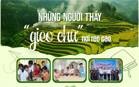 Những người thầy “gieo chữ” nơi rẻo cao