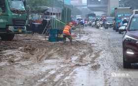 Hà Nội: Người dân khốn khổ vì bụi bẩn khi thi công Vành đai 4