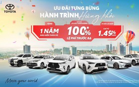 Tưng bừng lễ hội, Toyota tung loạt ưu đãi, giúp khách hàng tiết kiệm hơn 150 triệu đồng khi mua xe