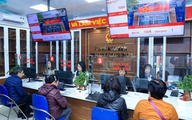 Hà Nội vận hành trung tâm phục vụ hành chính công một cấp