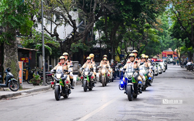 Hà Nội: Tăng cường tuần tra, kiểm soát các vị trí trọng yếu dịp lễ 30/4