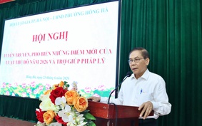 Hội luật gia Tp.Hà Nội đẩy mạnh tư vấn pháp luật miễn phí cho người dân