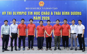 Việt Nam giành 6 huy chương tại Olympic Tin học châu Á - Thái Bình Dương 2026