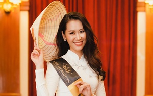 Dương Thùy Linh tự tin tại “đấu trường” Mrs Worldwide 2018