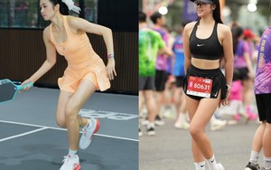Siêu mẫu Thu An vô địch pickleball, hot girl Uyên Namy khoe dáng nỏng bỏng khi chạy 21km