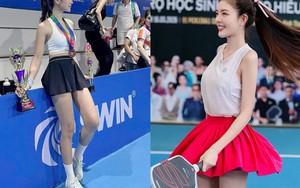 Người đẹp Moon Võ 2 ngày giành 3 danh hiệu pickleball, diễn viên Lilly Luta lần đầu có cúp