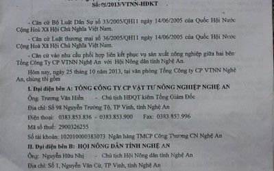 Hội Nông dân 'bắt tay' doanh nghiệp độc quyền thị trường