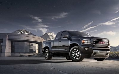 Lộ diện thiết kế GMC Canyon 2015 mới